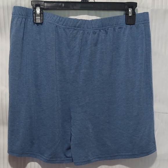 3XL Blue Casual Shorts W/ Stretch - Picture 2 of 4